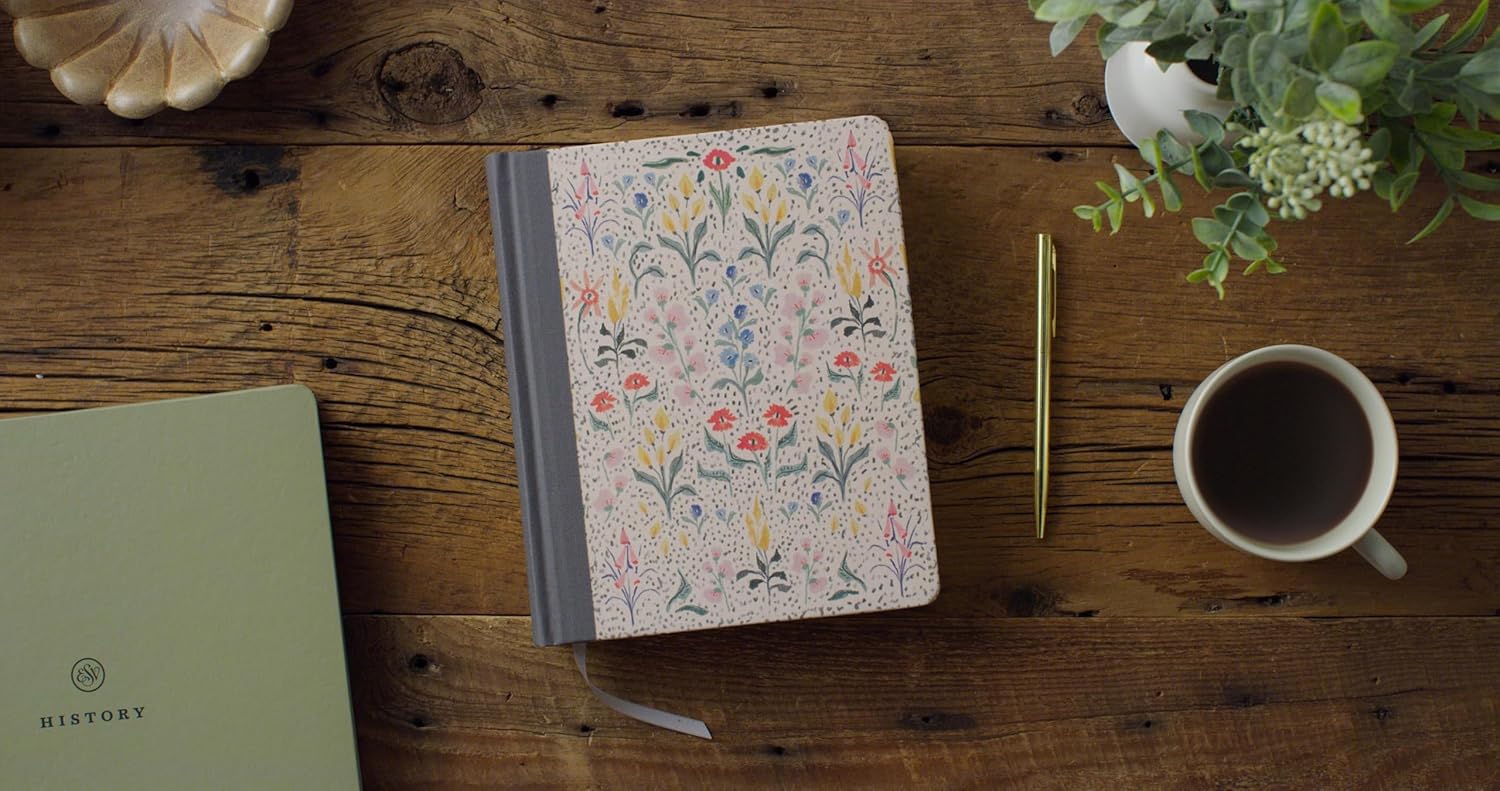 ESV Journaling Bible, Artist Series (Cloth over Board, Lulie Wallace, In Bloom): Holy Bible, English Standard Version