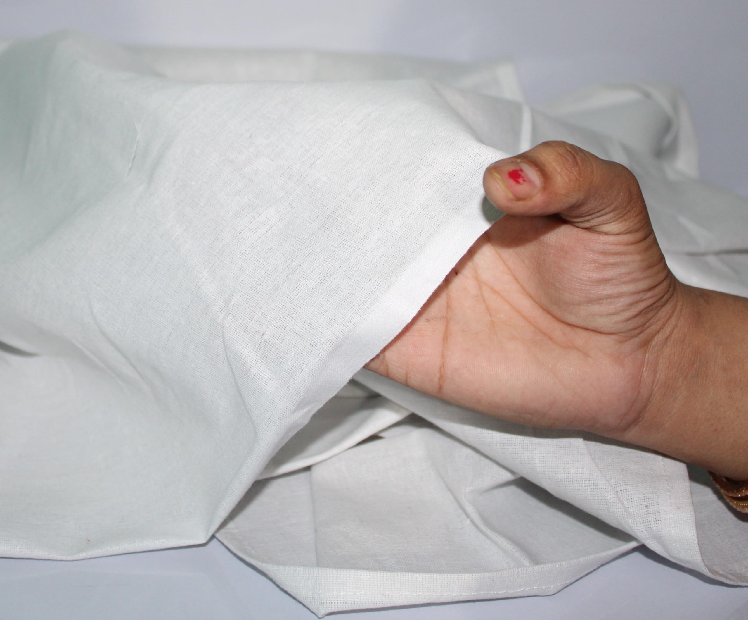 Widely Pure 4x1 Meter Professional Muslin Cotton Strainer or Cheese Cloth Bleached, White Width 36 inch Lenth 4 Meter. 4