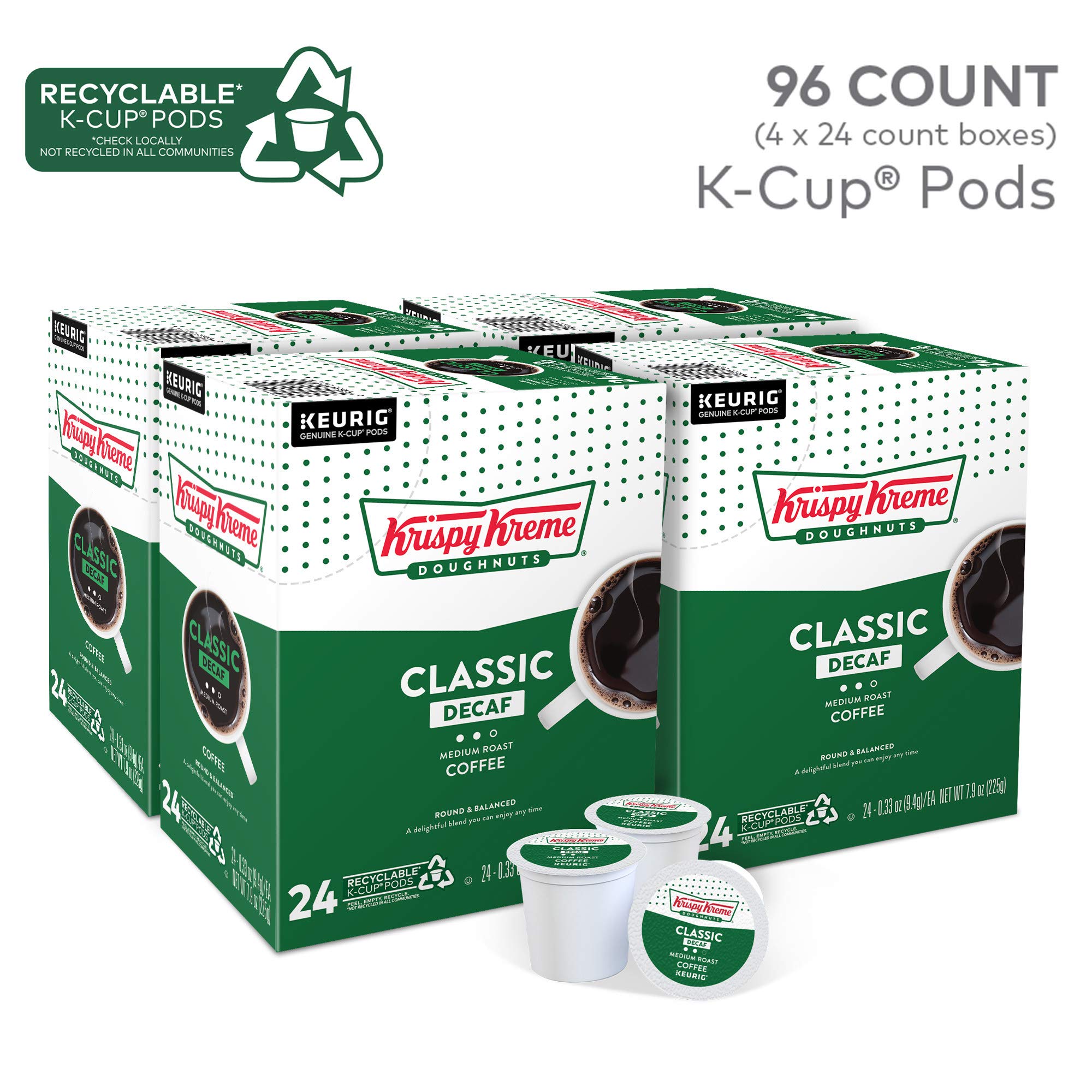 Krispy Kreme Classic Decaf, Single 