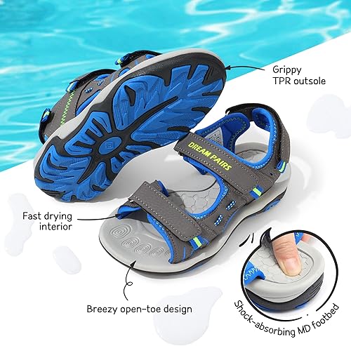 Miniatura 3 de DREAM PAIRS Sandalias deportivas de verano para niños y niñas (niños pequeñosniñosgrandes)