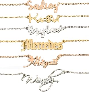 HUAN XUN I Love You Mom Daughter Necklace Sister Necklace 16"