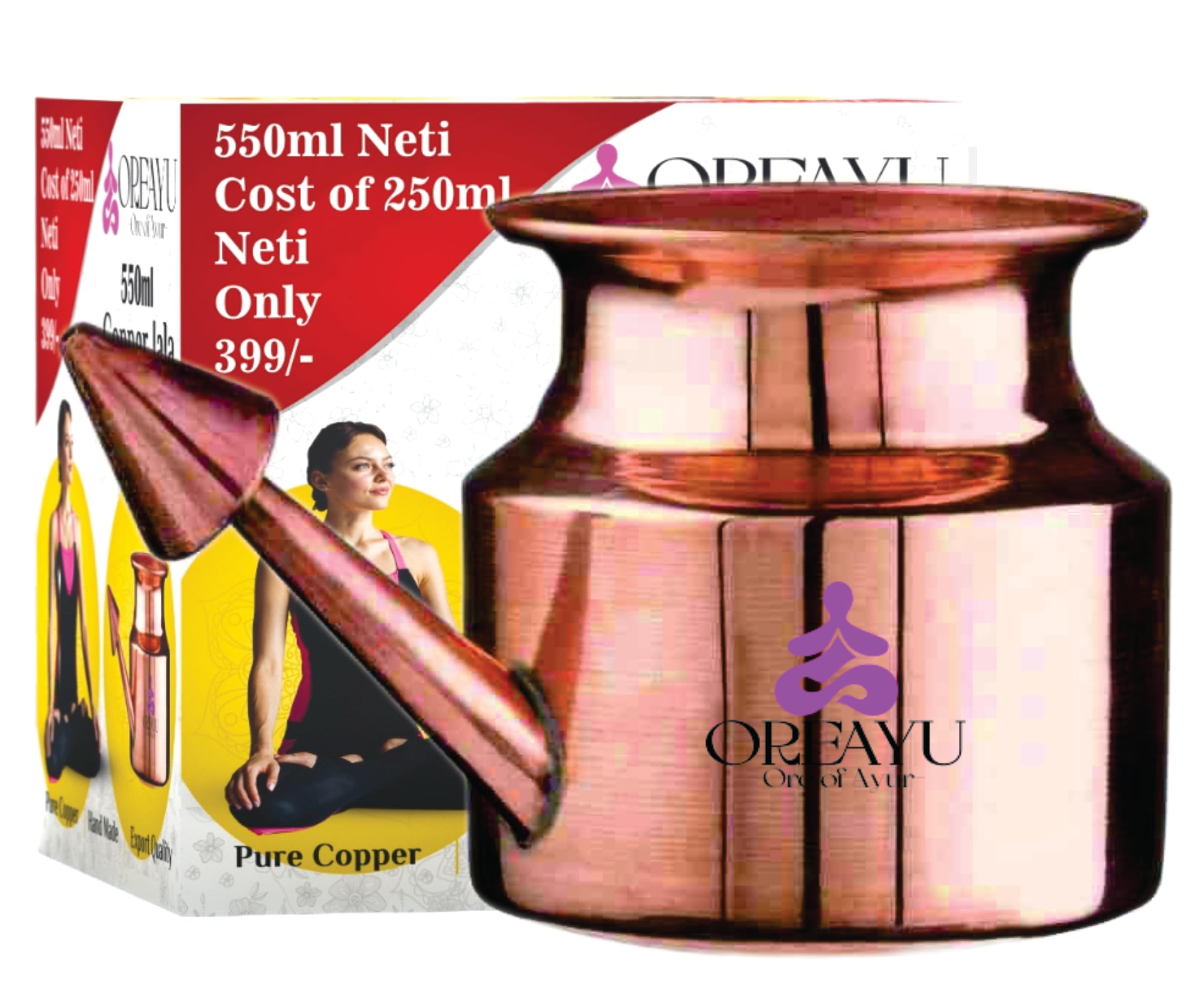 See full amazon price history chart for 550 ml Pure Copper Jala Neti Pot Lota Yoga and Ayurveda for Sinus, Nose Irrigation and Cleaning, 99.99% Pure Copper, Low Polished Surface (550 ml) 550 ml Pure Copper Jala Neti Pot Lota Yoga and Ayurveda for Sinus, Nose Irrigation and Cleaning, 99.99% Pure Copper, Low Polished Surface (550 ml) (B0CNTWZY6K) Amazon Price History, Amazon Price Tracker