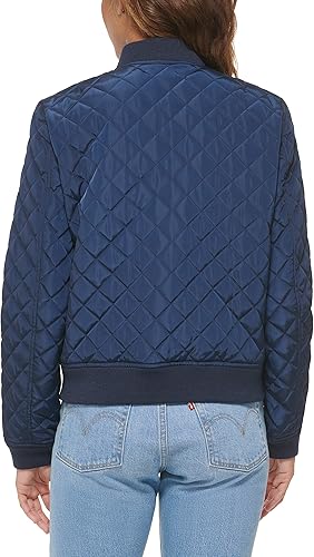 Miniatura 2 de Chaqueta bomber de Levi's para mujer con acolchado de diamante y bolsillos frontales - Tallas regulares y grandes