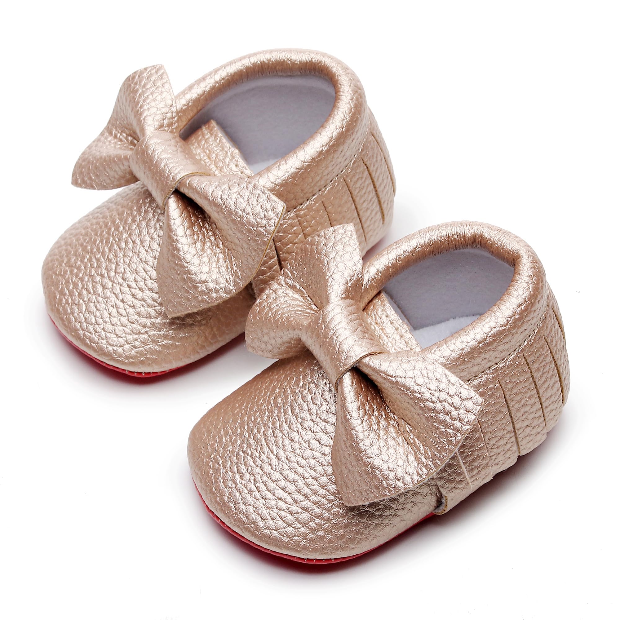 Bebila Buty dziecięce z miękką podeszwą – buty dziecięce z frędzlami dla dziewcząt i chłopców, buty letnie dla małych dzieci