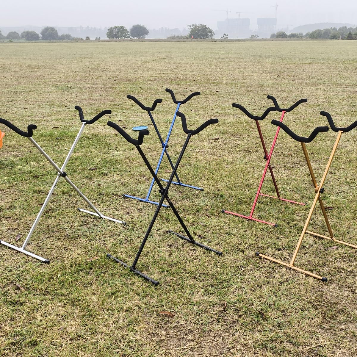 Présentoir d'avion 106 × 51 × 35 cm Support multifonction pour modèle RC (rouge)