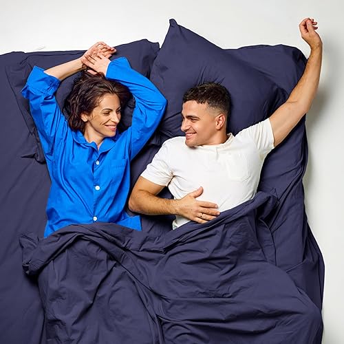 Miniatura 4 de Martex Juego de sábanas de microfibra de 3 piezas, 1 sábana bajera, 1 sábana encimera, 1 funda de almohada, microfibra cepillada, súper suave,