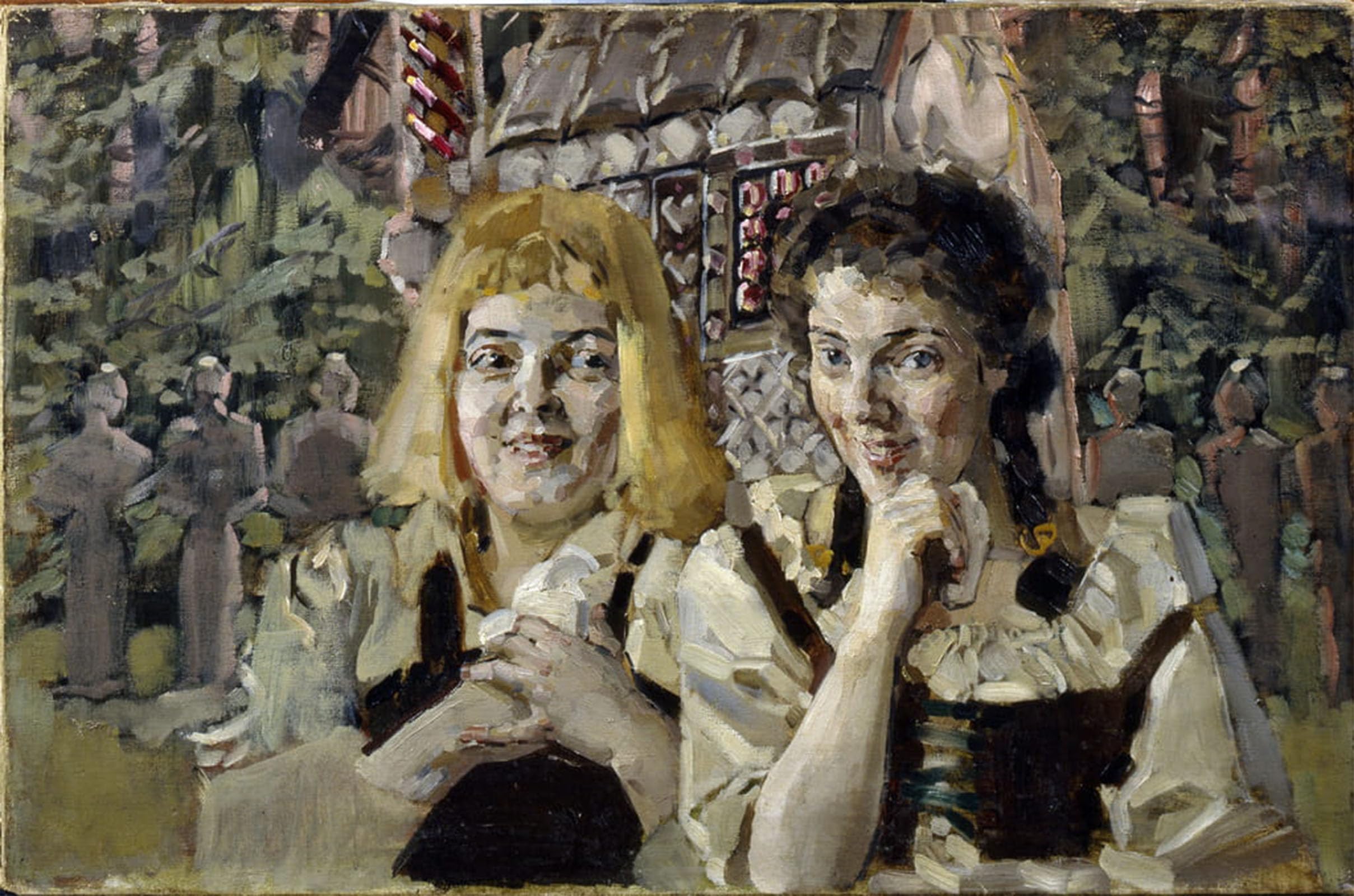 Peinture sur Toile Hansel Et Gretel Tableau Mikhail Vrubel Décoration Murale