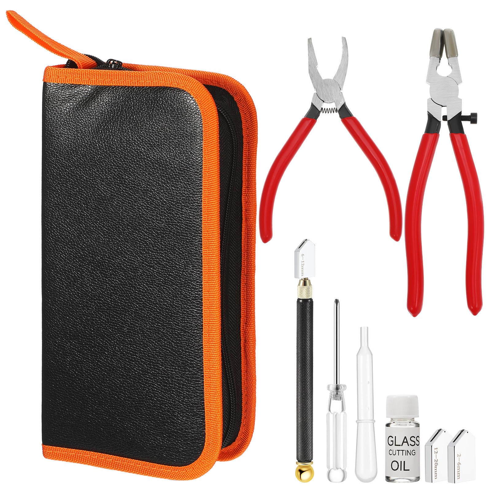 Cabilock Set Utensili per Taglio Vetro e Piastrelle, Presa Ergonomica
