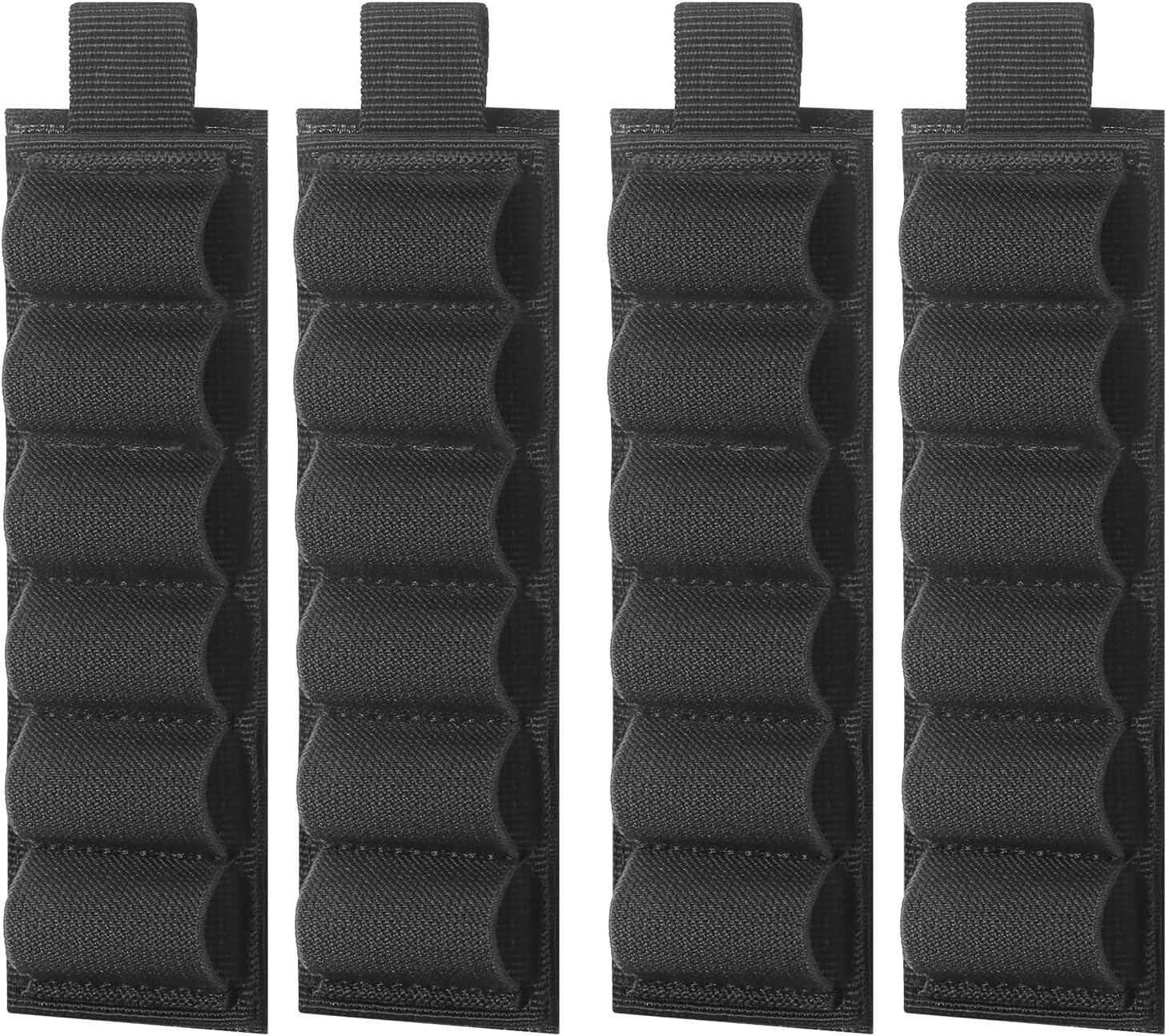 Shotgun Shell Holder 12 Gauge Shell Holder Shotgun Accessories Adhesive Side Saddle for Rifle Shotgun Cartridge