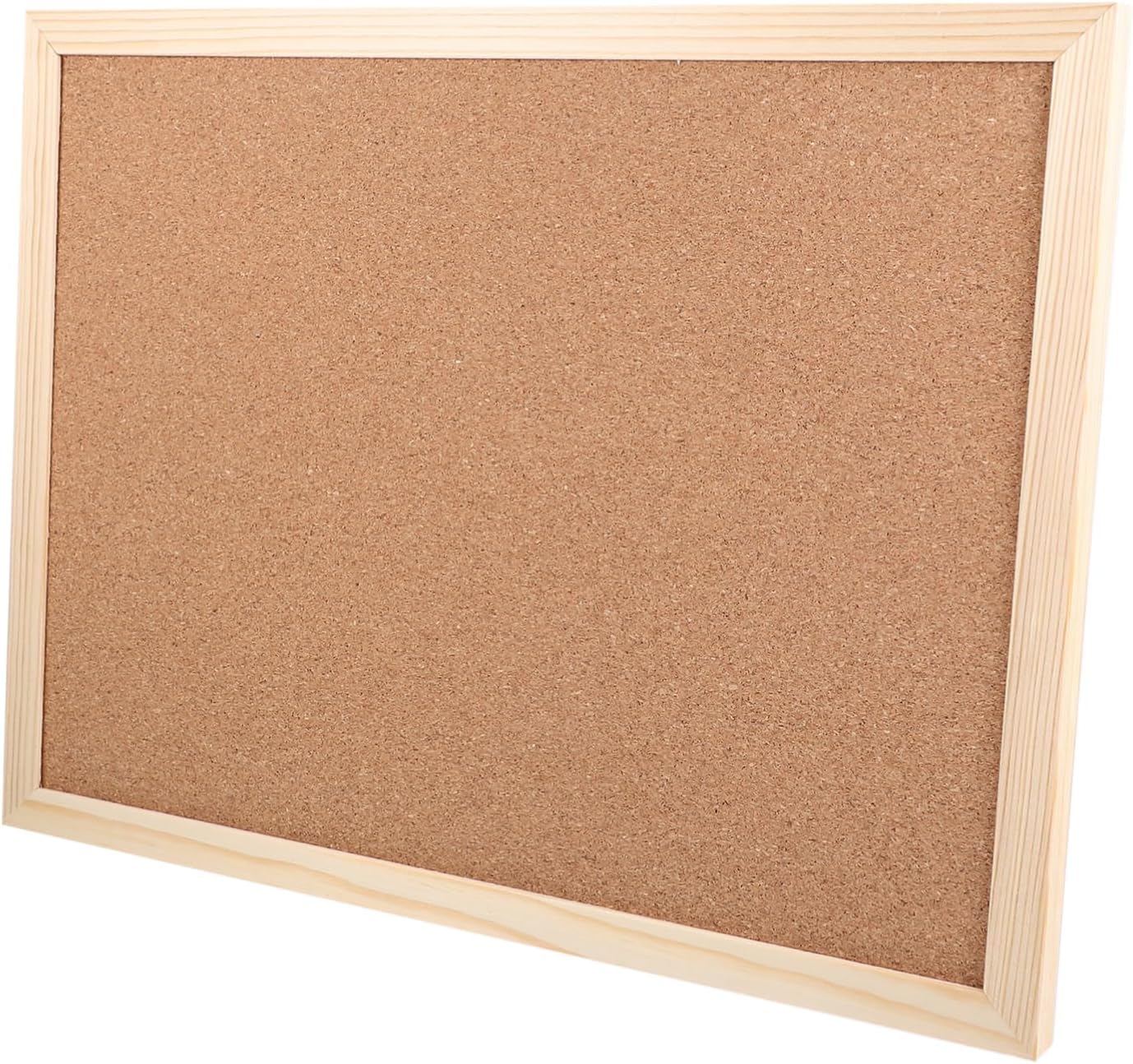Double-Sided Cork Board Display Message Board for Home Office Versatile Wall-Mounted Bulletin for Notes Menus and Introductions