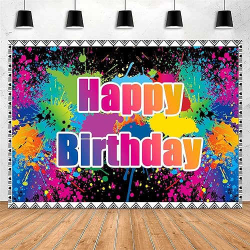 Miniatura 18 de Telón de Fondo Fotográfico de Arcade Tapiz de Pared Gaming Fondo de Fotografía de Noche de Videojuegos Decoraciones de Fiesta de Cumpleaños Temática