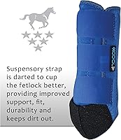 Vista 7 de Professional's Choice 2XCOOL - Botas de medicina deportiva para caballos, diseño protector y transpirable para máxima comodidad, durabilidad