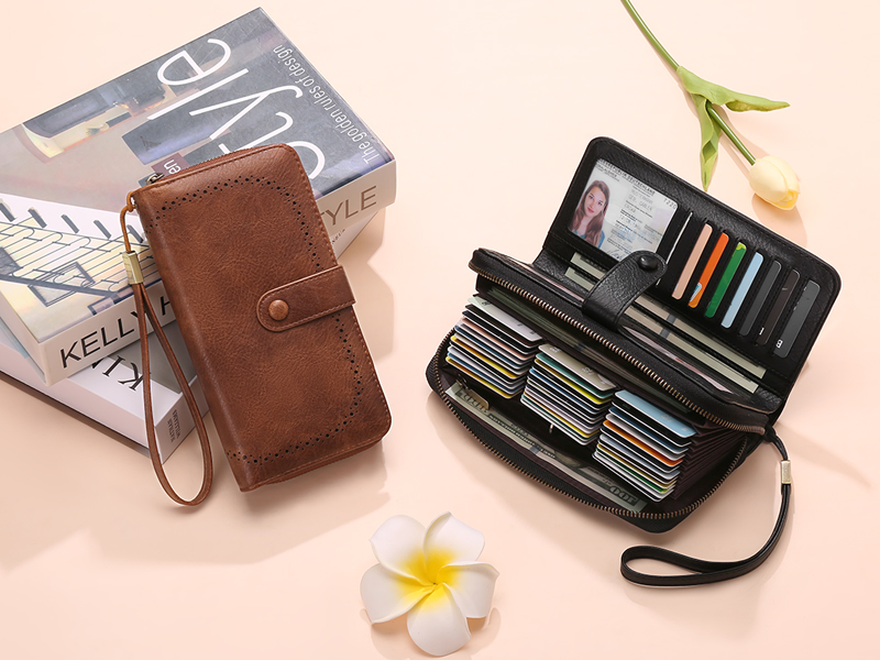 小物 LUXURY MATERIAL HERITAGE WALLET Annonay Amazon.com: GAEKEAO Leather Credit Card Holder Wallet for Women
