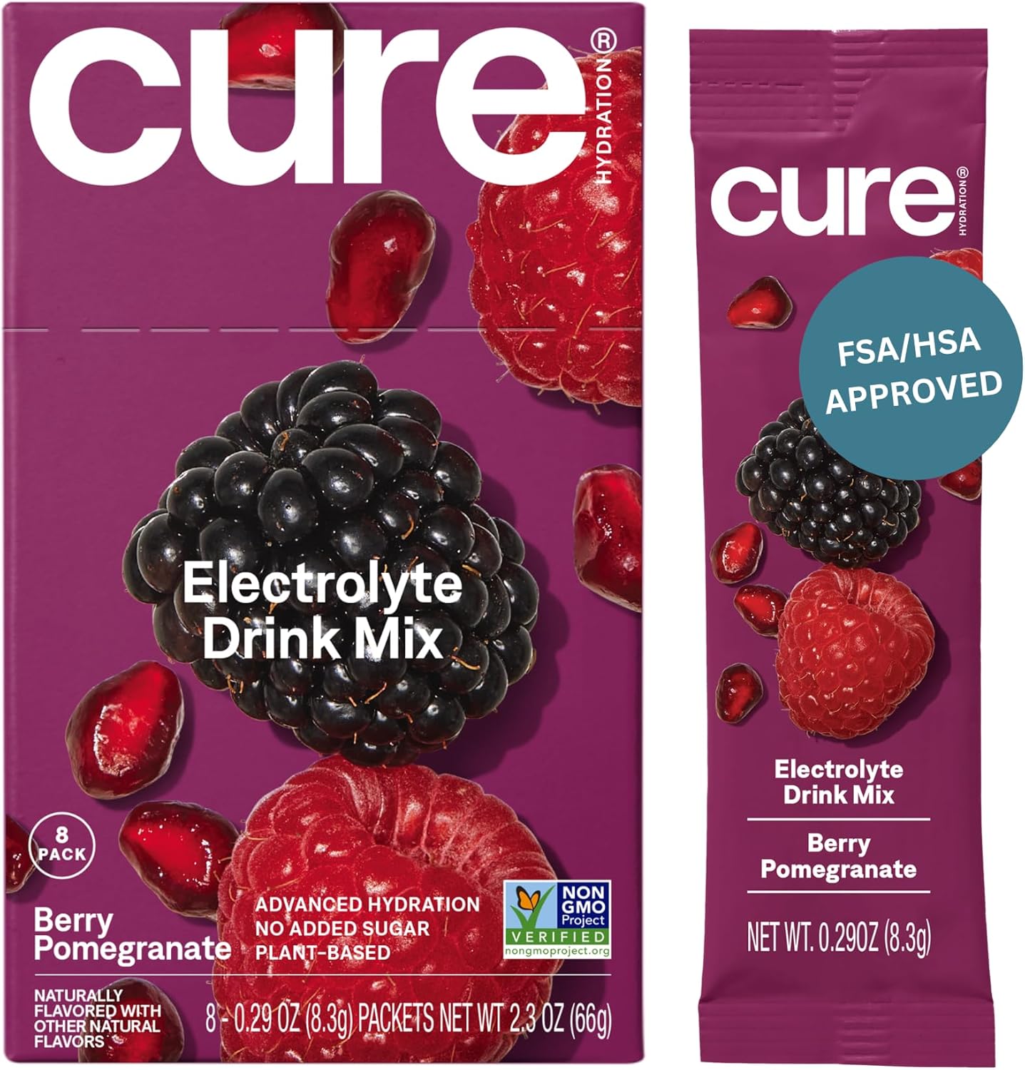 Cure Hydration Plant-Based Electrolyte Drink...