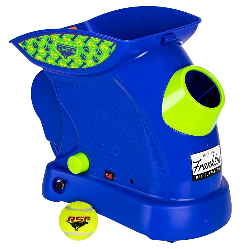 Lançador Automático de Bolas de Tênis Mini para Cães Franklin Sports Ready Set Fetch 90075Z