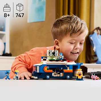 LEGO Sonic The Hedgehog Team Sonic Command Truck Building Toy - Pretend Play Vehicle W/5 Figures for Boys & Girls, Ages 8+ Toy Building Blocks for Kids - Gift Idea for Birthdays - 77006