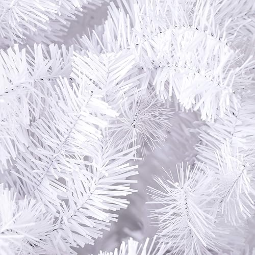 Miniatura 2 de Árbol de Navidad artificial de pino de Navidad de 7.5 pies, 1800 puntas, decoración navideña con soporte de metal, fácil montaje para decoración de