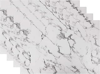 Faux Marble Dining Table Set For Picks collage image 1