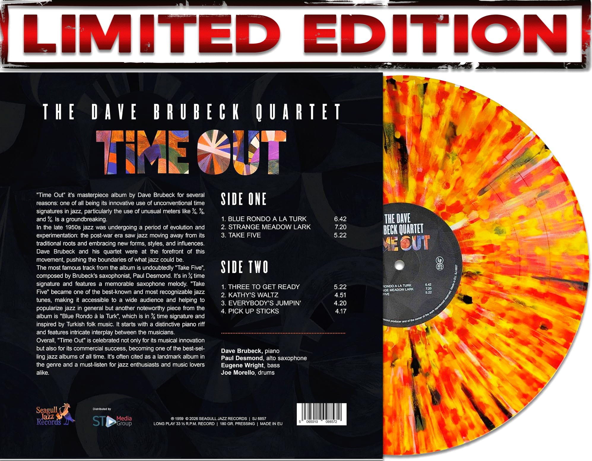 The Dave Brubeck Quartet - Time Out - Limited Colored Edition | Vinile Greatest Jazz Hits