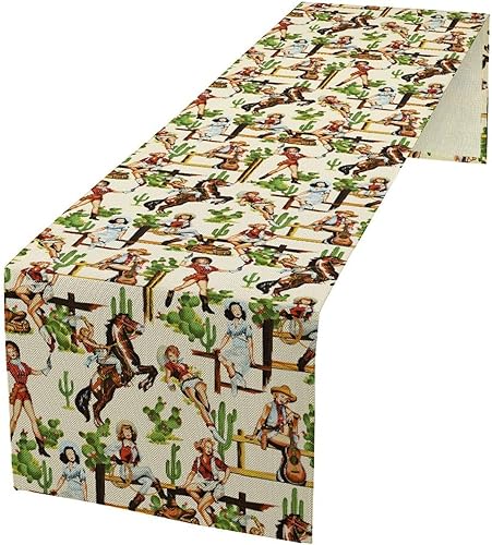 Miniatura 9 de Camino de mesa de chef, camino de mesa de algodón y lino antideslizante, decoración de chef, bufandas de tocador para mesa de café, boda, fiesta,