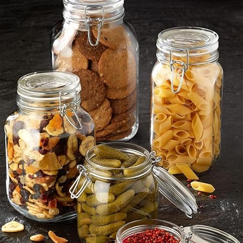 Miniatura 8 de Bormioli Rocco Fido frasco transparente con 85 mm junta, padre