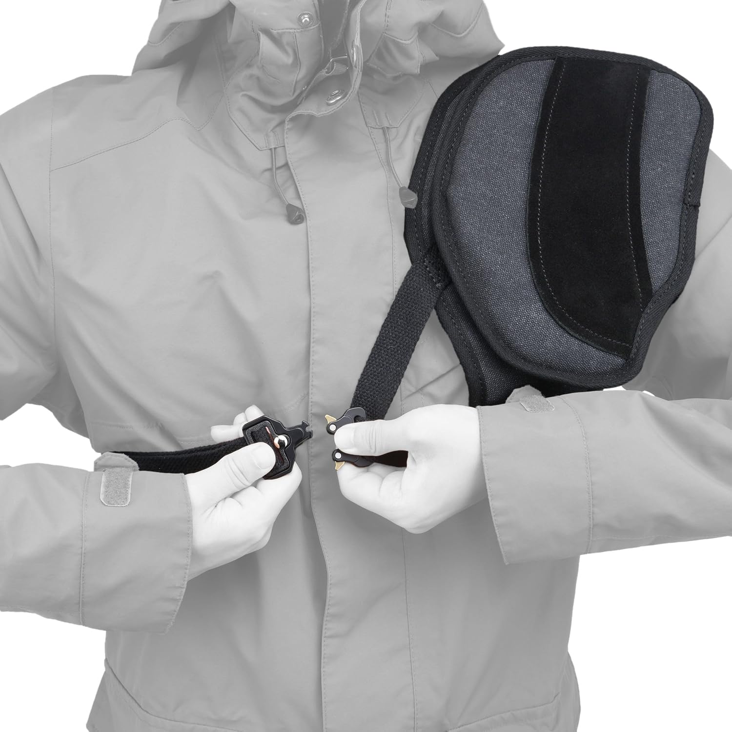 WAYNE'S DOG Lefty Handed Shooting Recoil Field Shield with Cheek Rest Pad Shell Holder for 308 .30-06 .44MAG .45-70