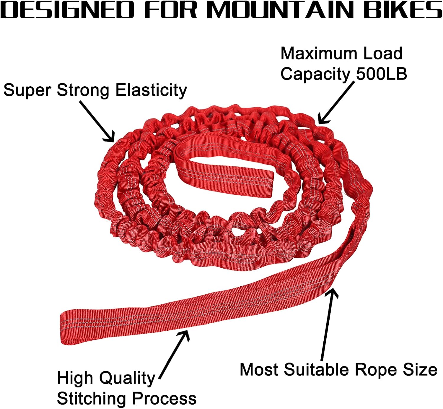 Yeipower Bike Kids Tow Rope Attachment Photo
