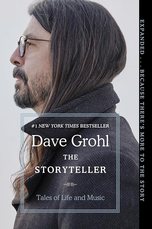 The Storyteller: Tales of Life and Music ― Dave Grohl's #1 NYT Bestseller Rock Memoir of Family, Drums, and Punk Rock del líder de Foo Fighters