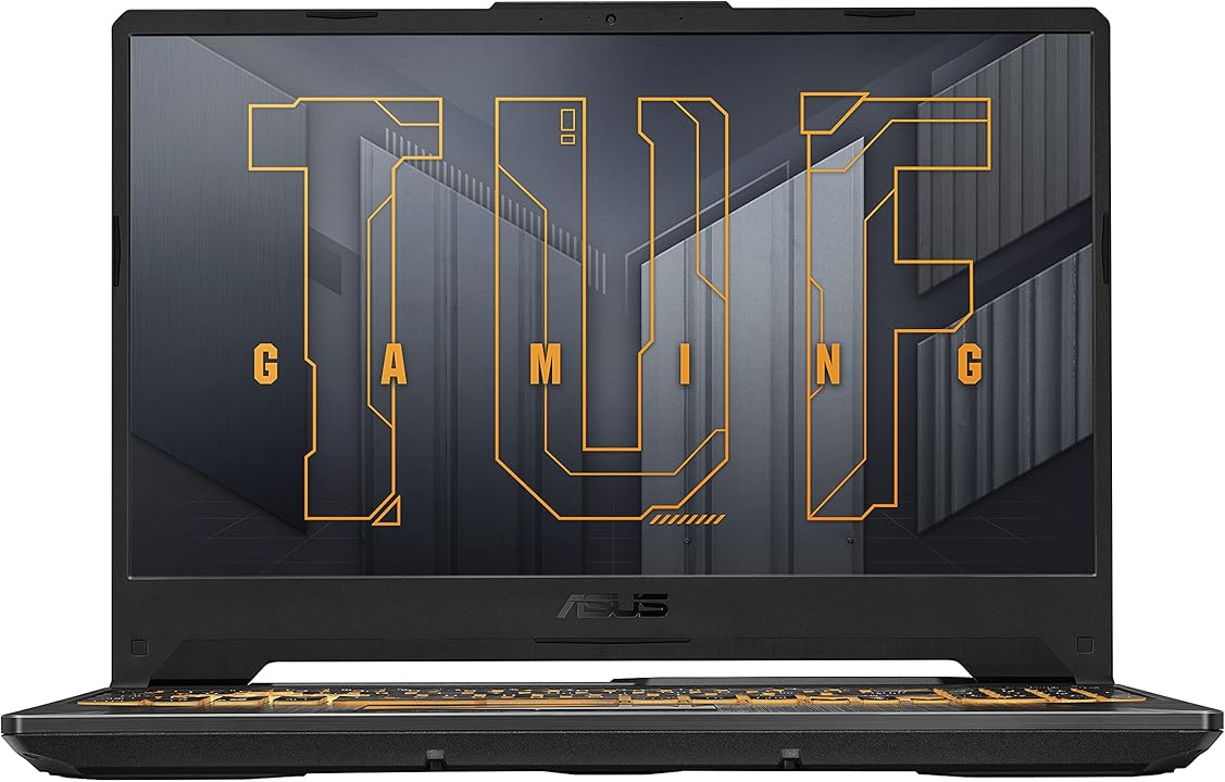 ASUS TUF Gaming A15 Gaming Laptop, 15.6” FHD 144Hz Display, NVIDIA® GeForce RTX™ 3050, AMD Ryzen™ 5 7535HS, 8GB DDR5, 512GB PCIe® Gen4 NVMe™ SSD, Wi-Fi 6, Windows 11, FA506NC-ES51