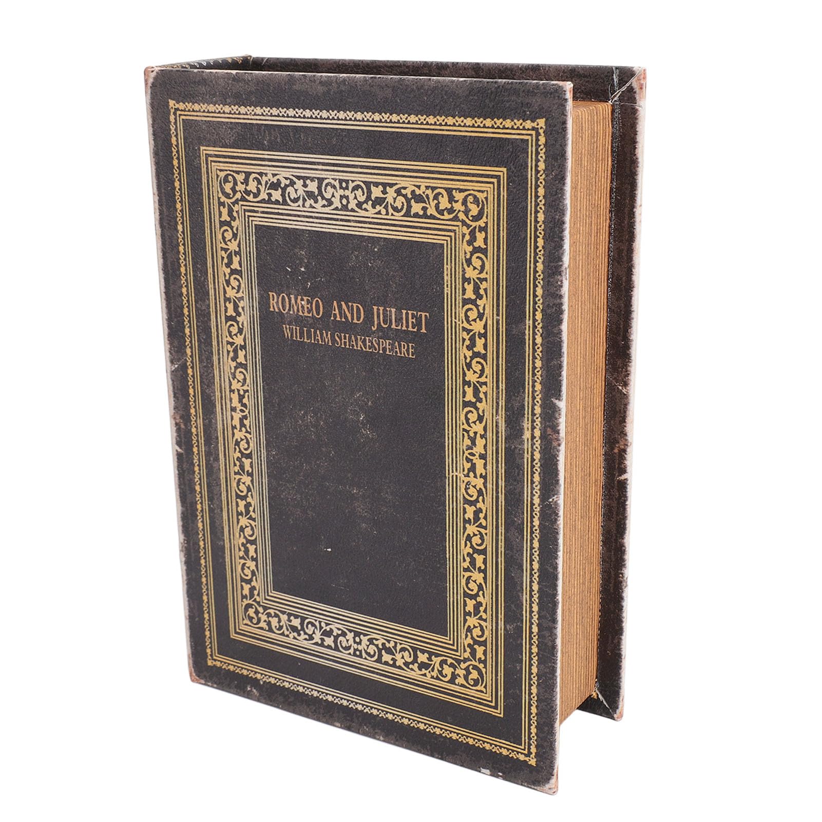 Scatola di Libro Decorativo Antico Scatola di Libro Decorativo Antico