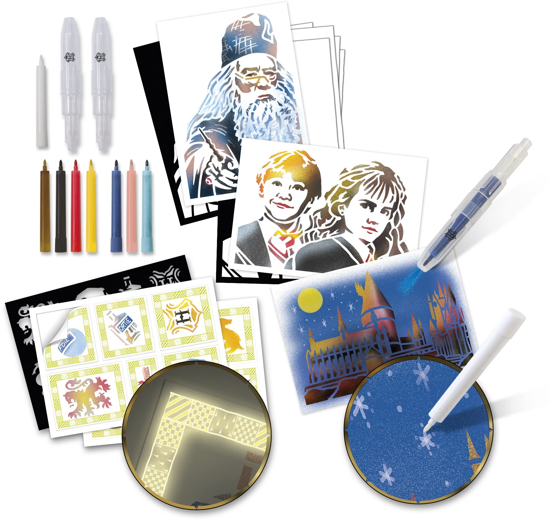 Lansay Blopens Harry Potter Leisure Set, Drawings and Colouring, from 7 Years, Black, Small - Image 4