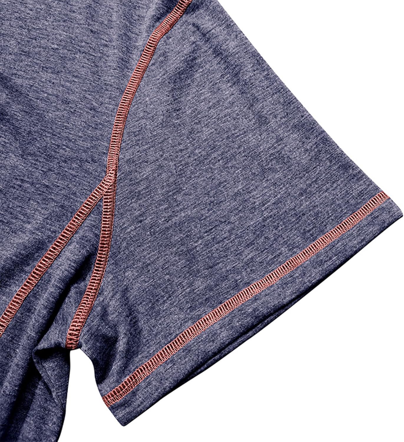 MARSVOVO Trendy Henley T Shirts for Men Short Sleeve Cool Shirts Summer Casual Business Basic Tops - Image 5