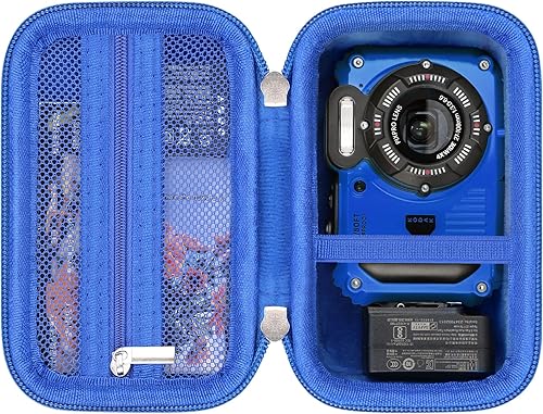 Miniatura 8 de RAIALL Kodak PIXPRO WPZ2 - Funda para cámara digital Kodak PIXPRO WPZ2, resistente al agua, a prueba de golpes, a prueba de polvo, bolsa de viaje