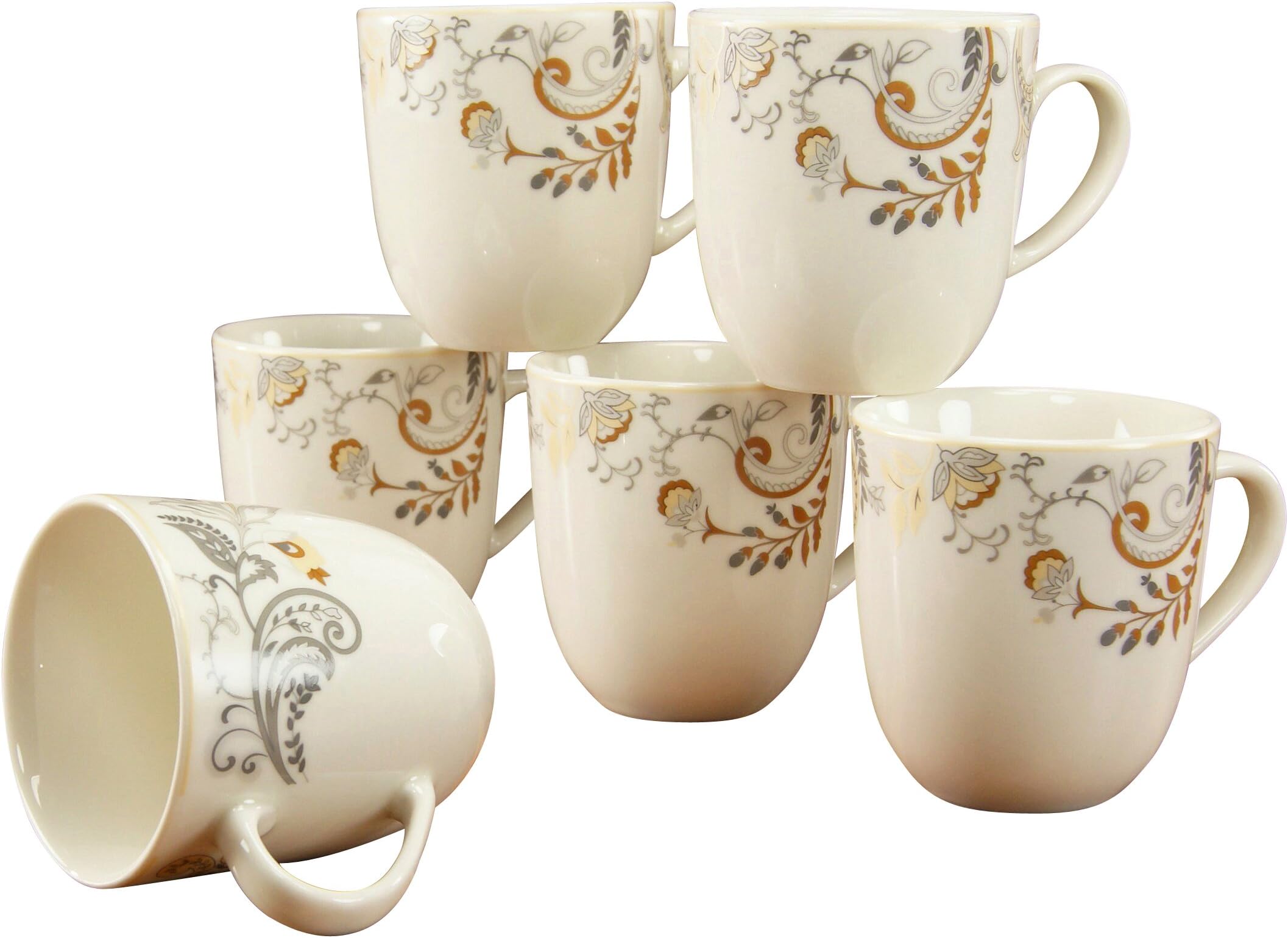 CreaTable 16660 Palacio 2 Mug, Porcelain, Multi-Colour, 30 x 24 x 12.5 cm
