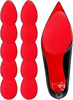 Vista 1 de Protector de suela roja Compatible con protectores de fondo rojos de Christian Louboutin para zapatos con suela roja, Rojo