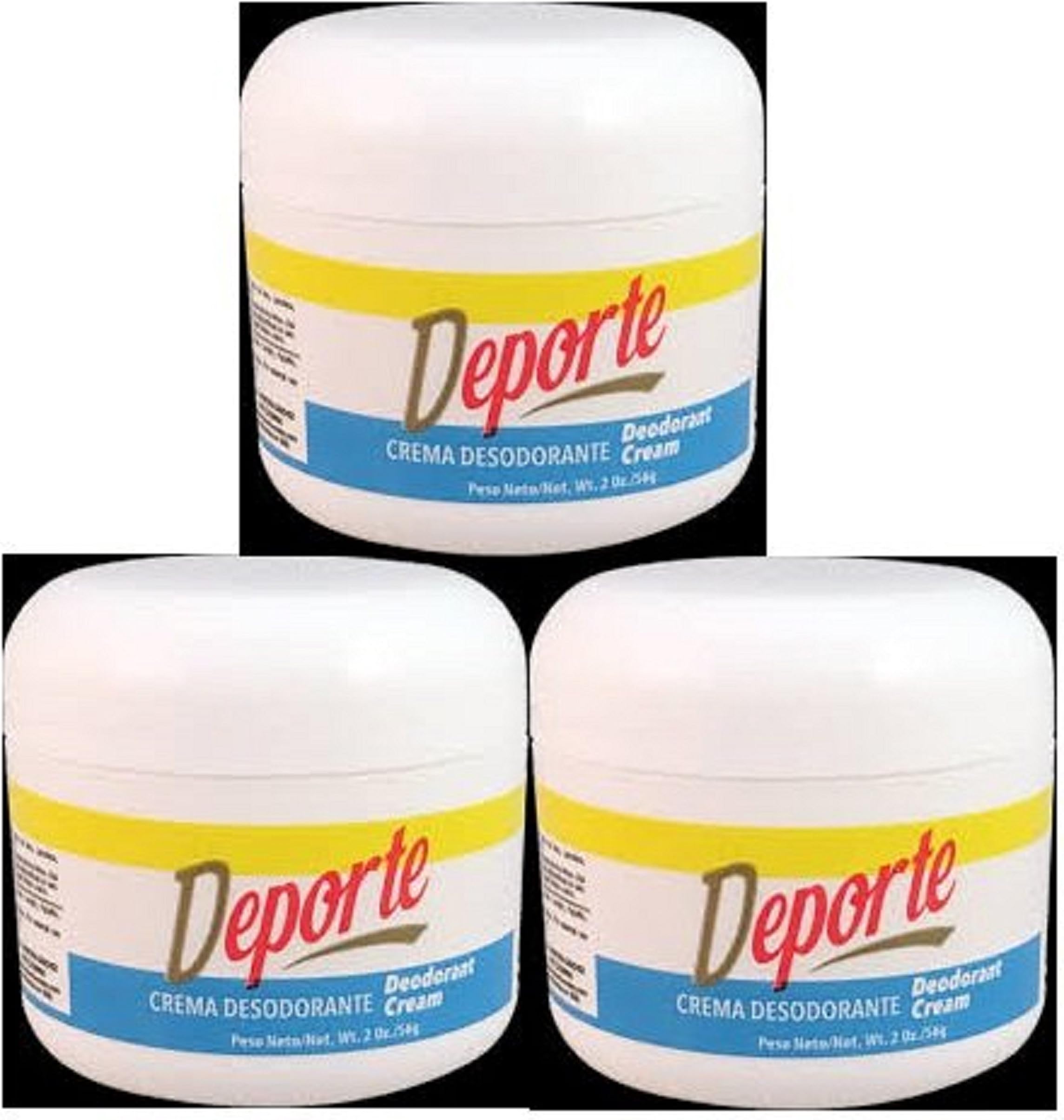 Roldan Deporte Crema Desodorante 2oz 3 Piezas