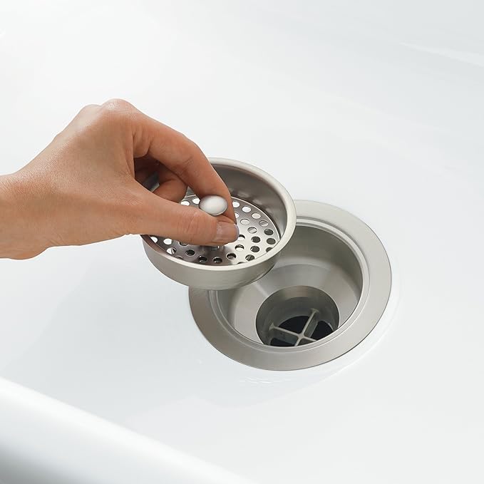 Colador de Fregadero KOHLER Duostrainer Acero Inoxidable miniatura 3