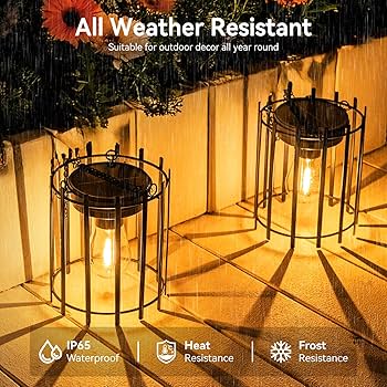 ライト・ランタン COPPER 250 Amazon.com: KOOPER Solar Lanterns Outdoor Waterproof