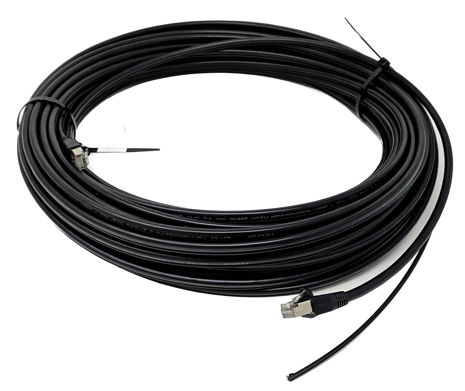 Ultra Spec Cables 150ft Aerial Cat6 Outdoor Waterproof Ethernet Cable Direct Burial (Pure Copper & Shielded) (Connectors Installed)