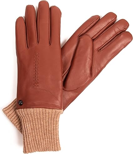 Hand Gewand by Weikert Mr. Prokop Exclusieve lederen handschoenen van lamsnappa, gevoerd met 100% merino-lamsvacht, zwart, lamsvelhandschoenen voor heren, warm, zwart, 8.5