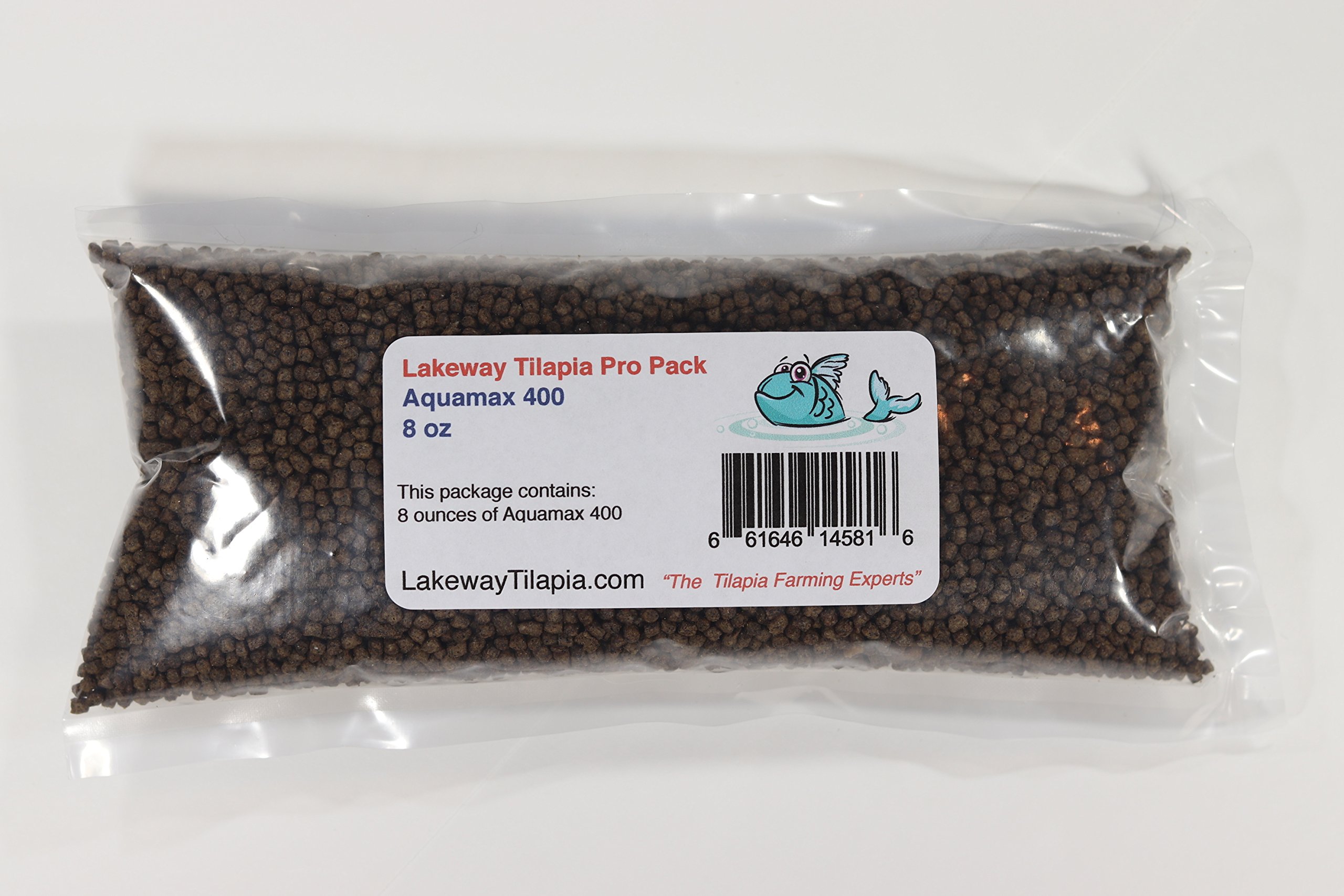 Lakeway Tilapia Pro Pack 400 Tilapia Food - 8 Ounces