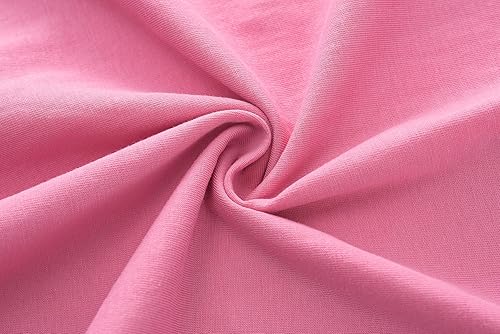 Miniatura 4 de UNICABBIT21 Pijamas para niñas, lindo gato, unicornio, manga larga y pantalones, conjunto de pijama de algodón para niños grandes, conjunto de ropa