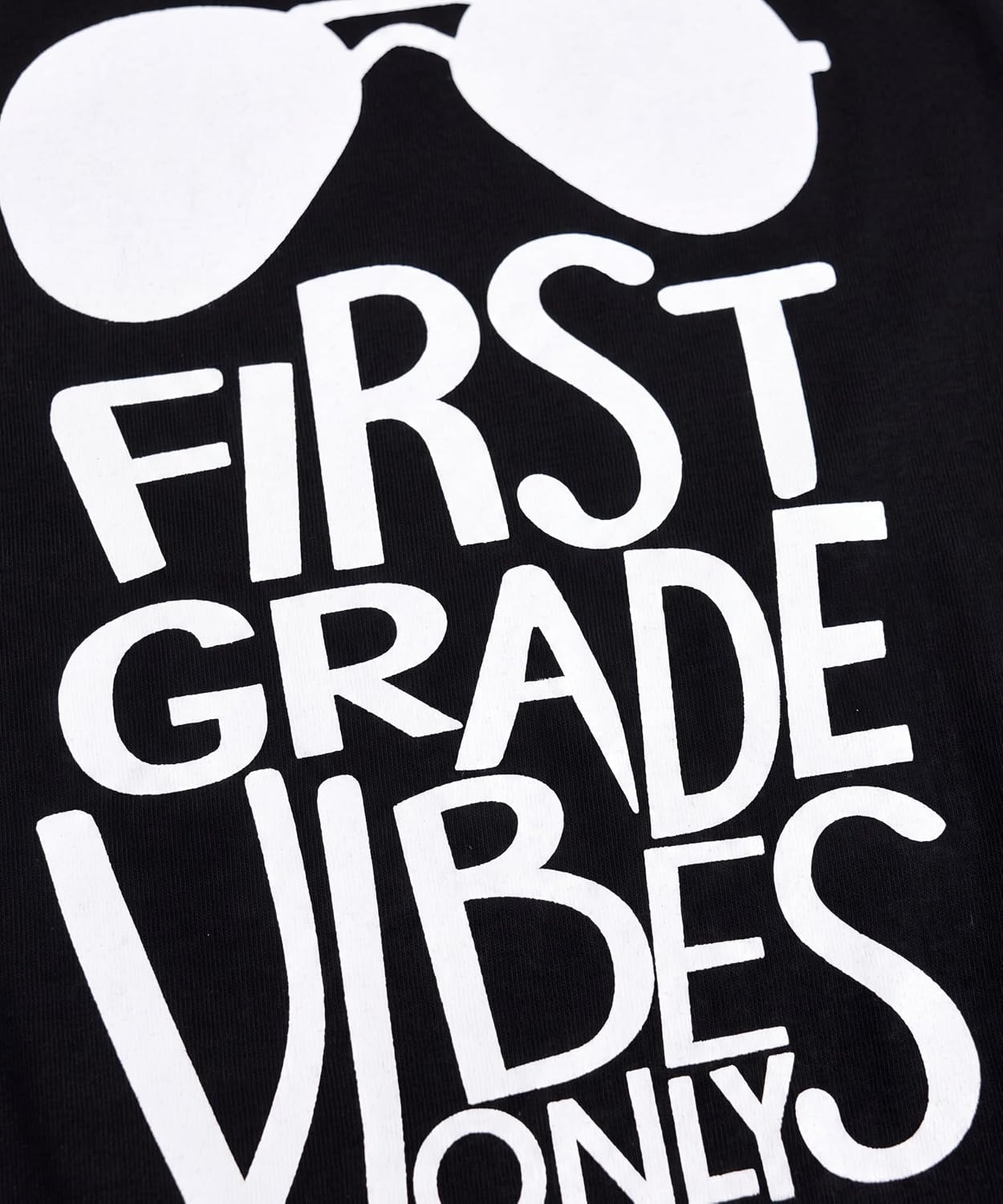 Unique Baby Boys 1st Grade Vibes Only Back to School T Shirt image 5