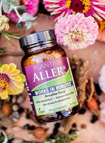 Miniatura 7 de AllerDx Suplemento natural de apoyo estacional a base de hierbas, sin somnolencia, sin estimulantes, apoyo respiratorio de acción rápida - 60