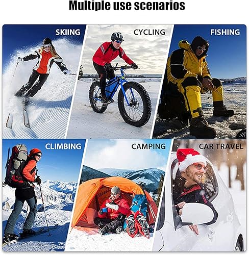 Miniatura 5 de Heated Socks for Men Women, 5000mAh Rechargeable Battery Heated Socks, Electric Socks Foot Warmer for Hunting Camping Fishing Riding Skiing Outdoor