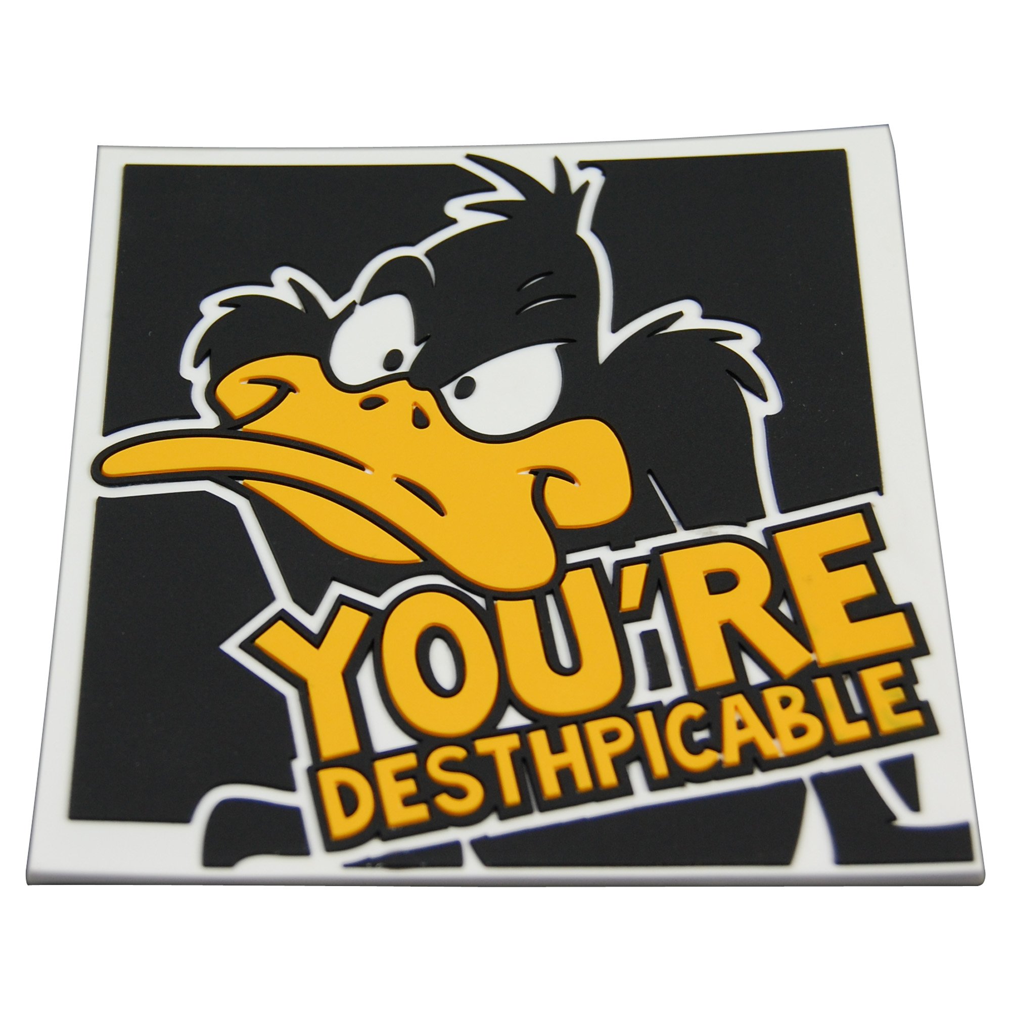 Kapow Gifts Blue Daffy Duck Drinks Coaster - Your Dethpicable