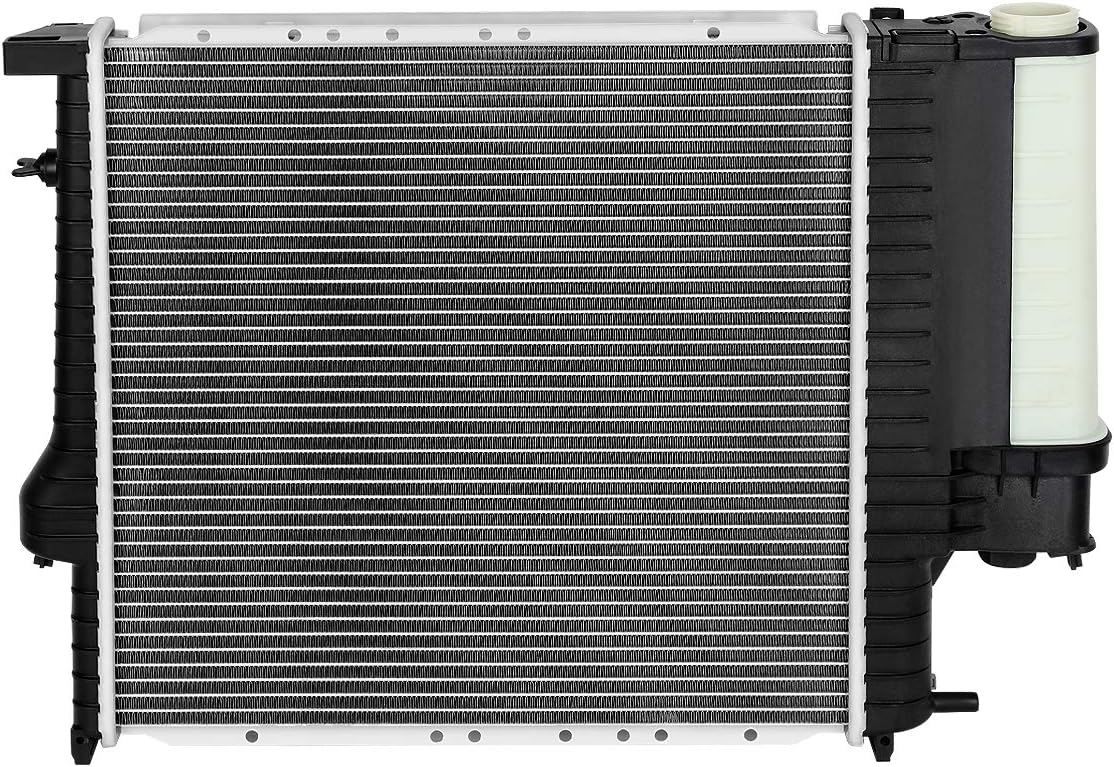 1295 Radiator Compatible with 1991-1998 BMW 318i 1991-1997 318is 1995-1999 318ti 1996-1998 Z3 1.8L 1.9L Factory Style Replacement Aluminum Core Cooling Radiator CU1295 17101247145 17101715319 60623A