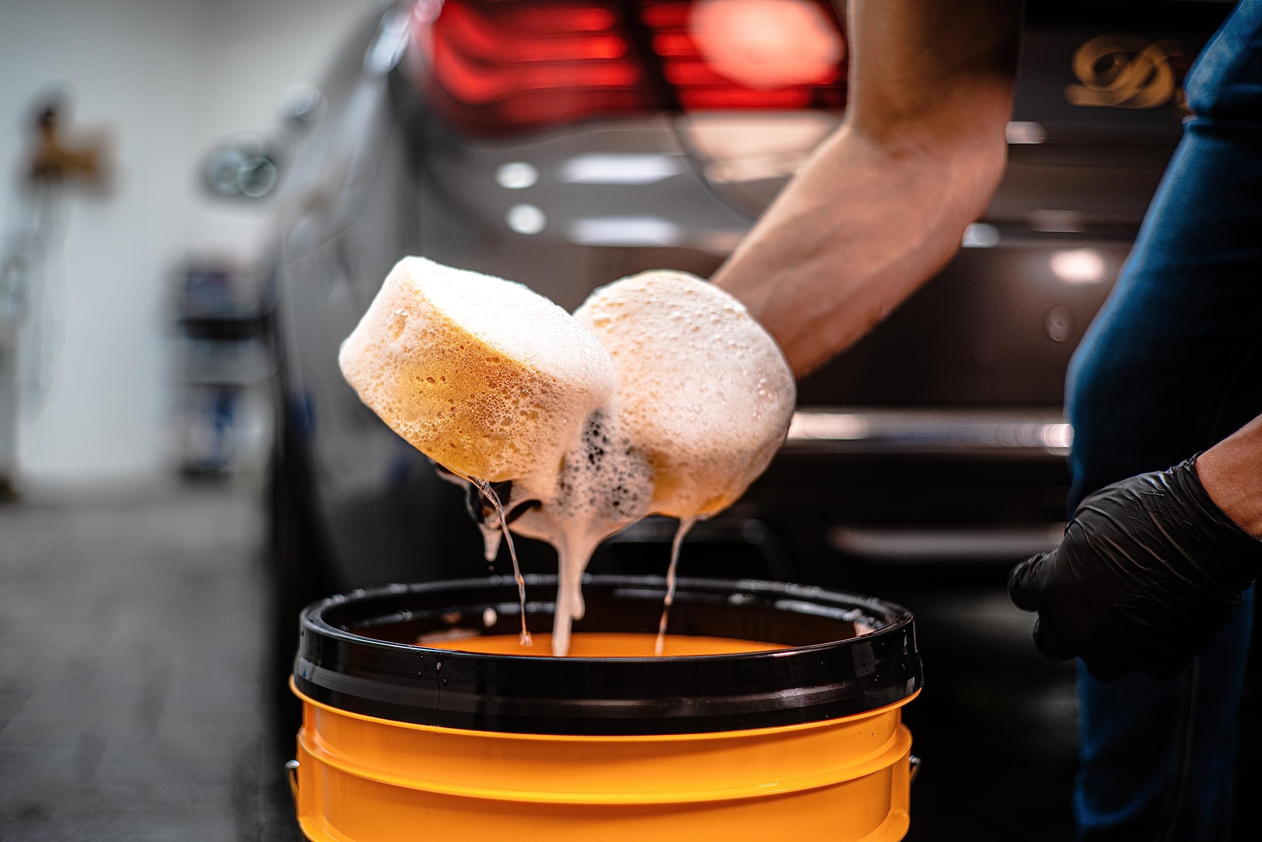 Maddox Detail - Esponja Superabsorbente Lavado Coche y Moto Car Wash Sponge | Esponja de alta absorción alta eficiencia y Protección para tu Vehículo Alta Protección Versatilidad en el Lavado