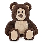 Bearington Lil\' Beau Teddy Bear Stuffed Animal - 7 Soft Brown Stuffed Bear Plush Toy with Floppy Body and Classic Design - Washable, Cute Plushies for Kids Boys and Girls - Adorable Gift