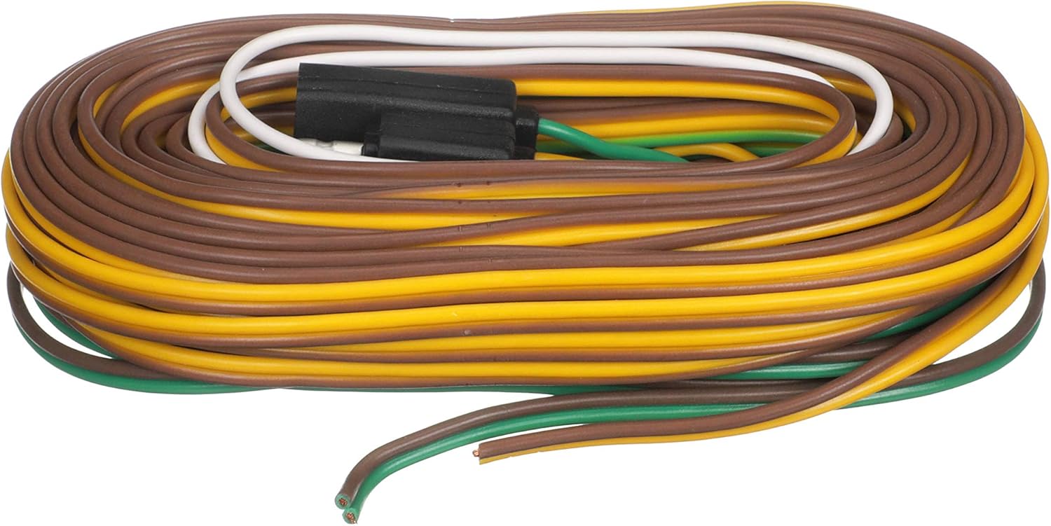 Seachoice Trailer Y Harness, for Wishbone Trailers, 25 Ft. Long, 48 in., Vehicle Side Connectors